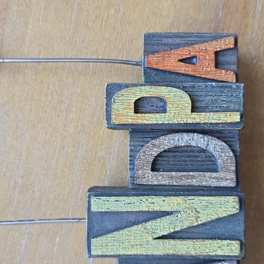 Grandpa Photo Holder with Multicolor Letters - Picture 8 of 10